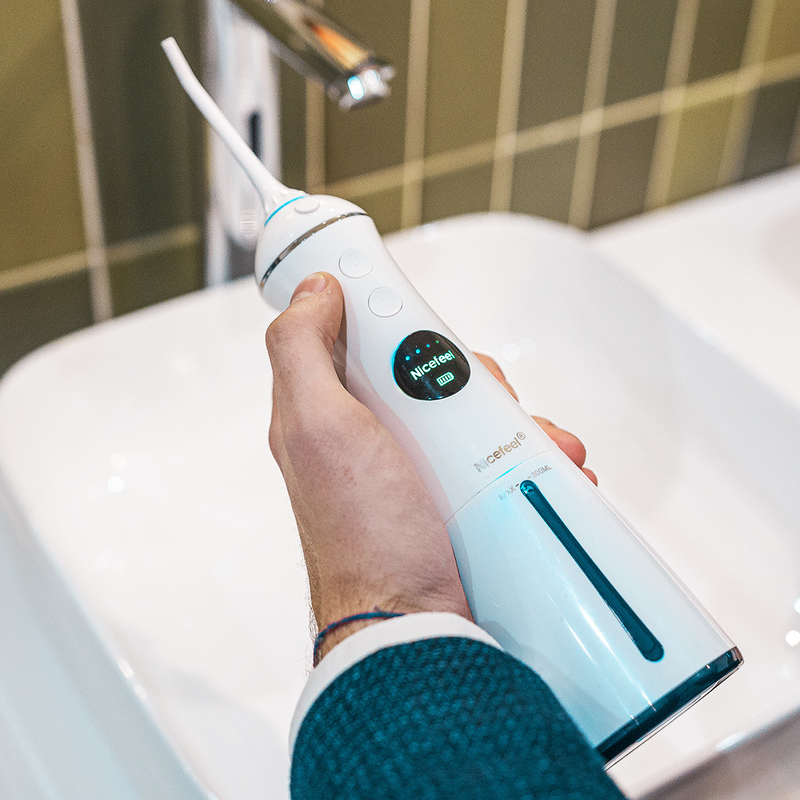 DIY 5 Modu Kişisel Kullanım Elektrikli Su Flosser Diş Bakımı Taşınabilir Kablosuz
