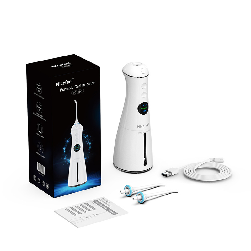 6+ Çalışma Modu IPX7 Elektrikli Su Jeti 300ml Ağız Hijyeni Oral Irrigator Diş Beyazlatma Su Flosser Diş ipi