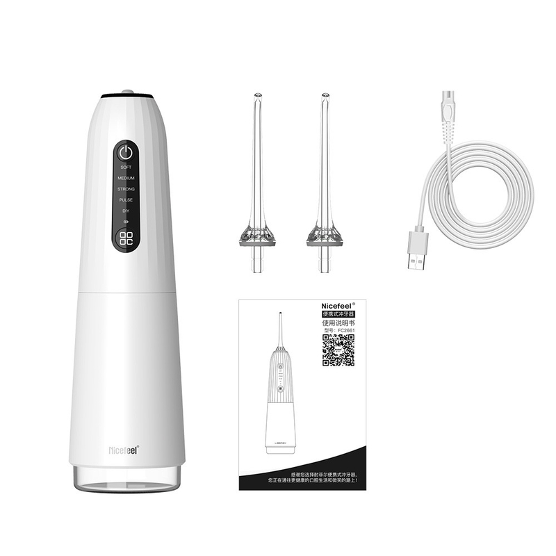 5+ Çalışma Modu Ipx7 Elektrikli Su Jeti 300ml Ağız Hijyeni Oral Irrigator Diş Temizleyici Su Dental Pik Flosser