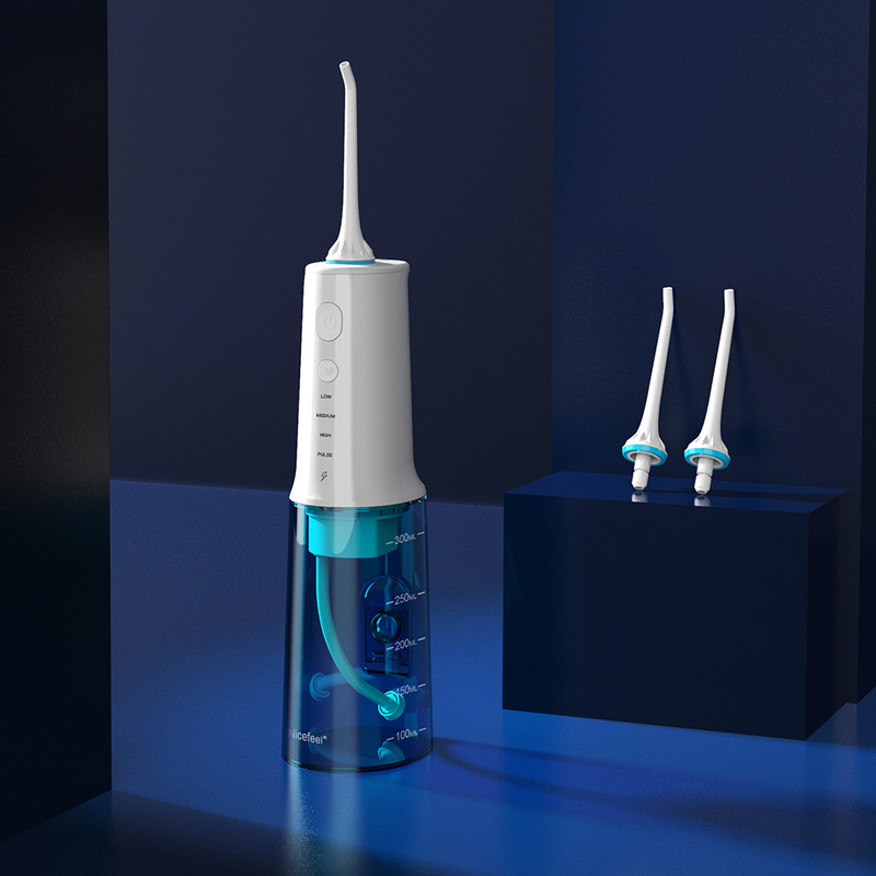Nicefeel Ağız Bakımı Taşınabilir Kablosuz Oral Irrigator 300ml Su Deposu Güçlü