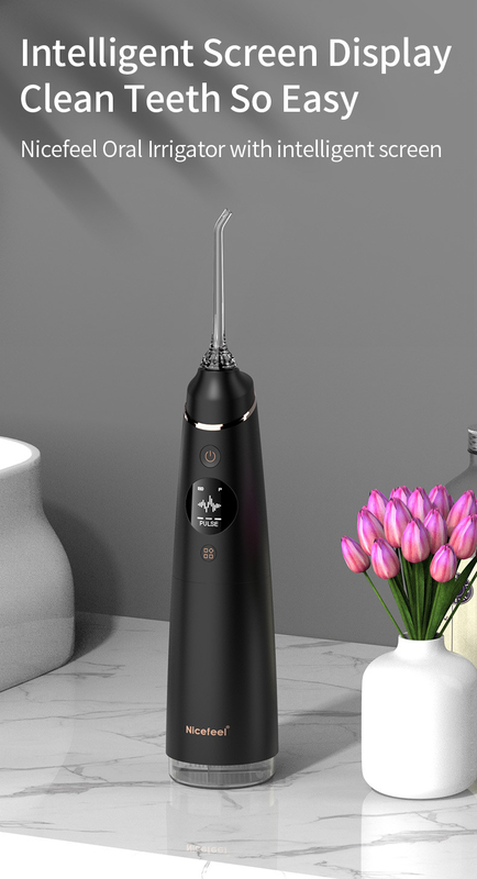 4+10 Kendin Yap Modlu Akülü Oral Irrigator, Opsiyonel Uçlu Ipx7