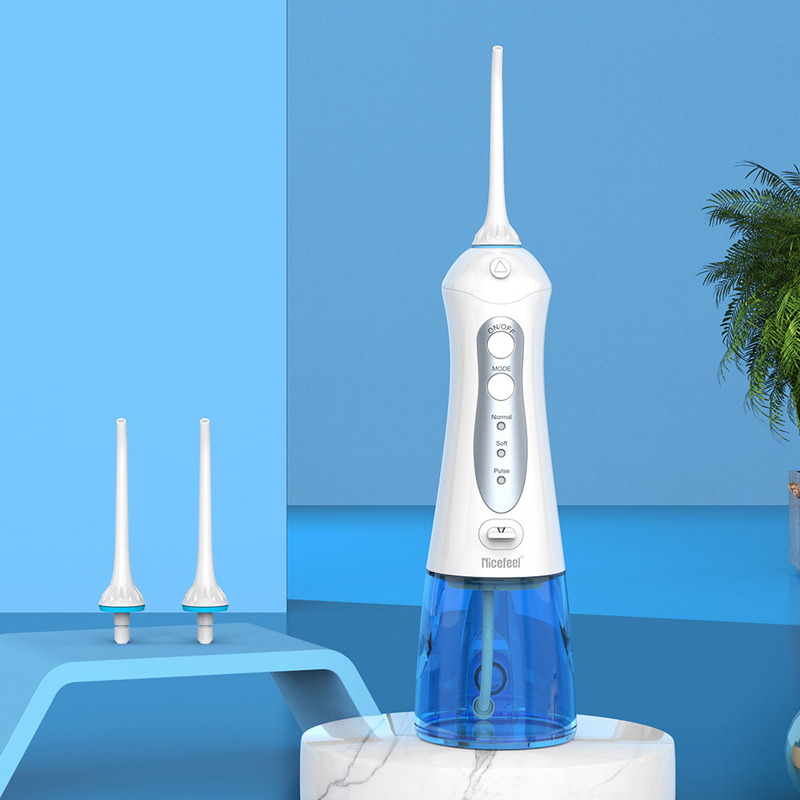 300ml IPX7 Elektrikli Jet Mini Akülü Taşınabilir Su Flosser Diş Temizleyici