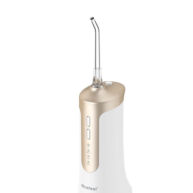 Ağız Temizleyici Elektrikli Jet Akülü Taşınabilir Su Flosser IPX7 300ml