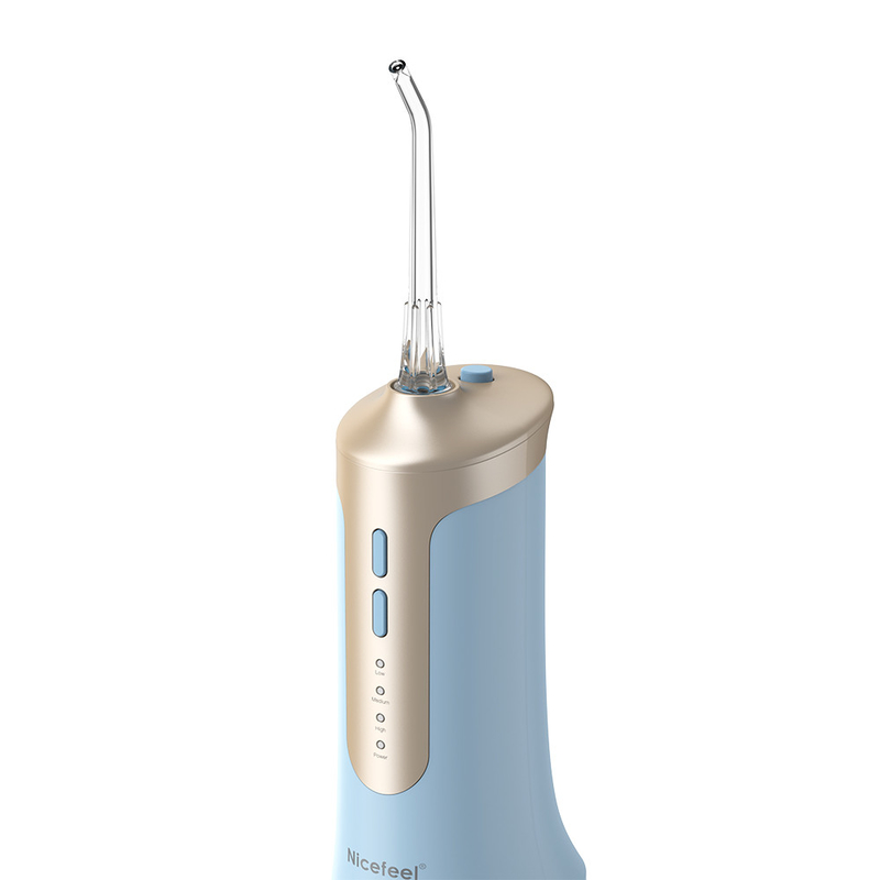 Ağız Temizleyici Elektrikli Jet Akülü Taşınabilir Su Flosser IPX7 300ml