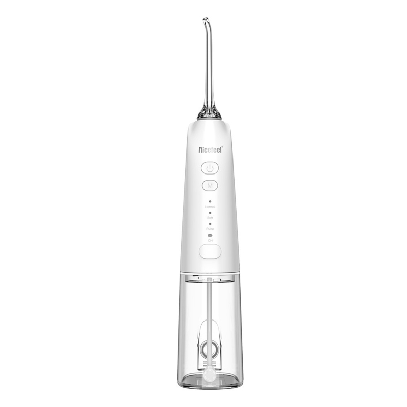 270ml 3 Modlu IPX7 Dental Su Flosser USB Şarj Edilebilir Bluetooth Pick 2 Jet Ucu