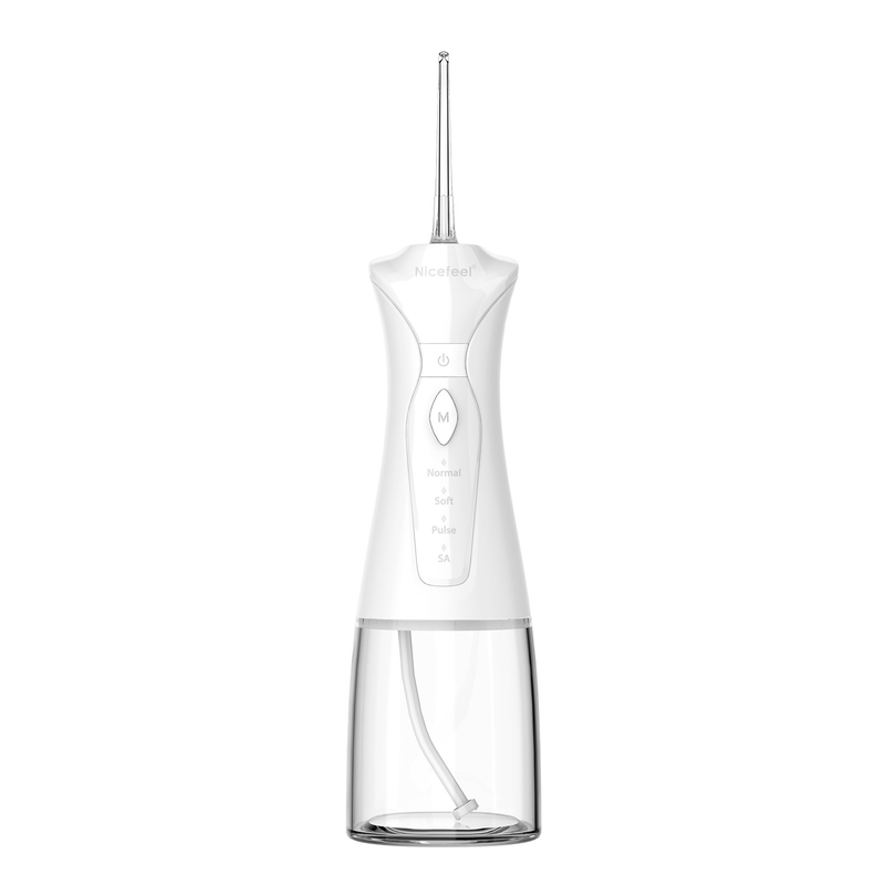 Nozzels ile 300ml Akülü Nicefeel Taşınabilir Oral Irrigator Diş Bakımı
