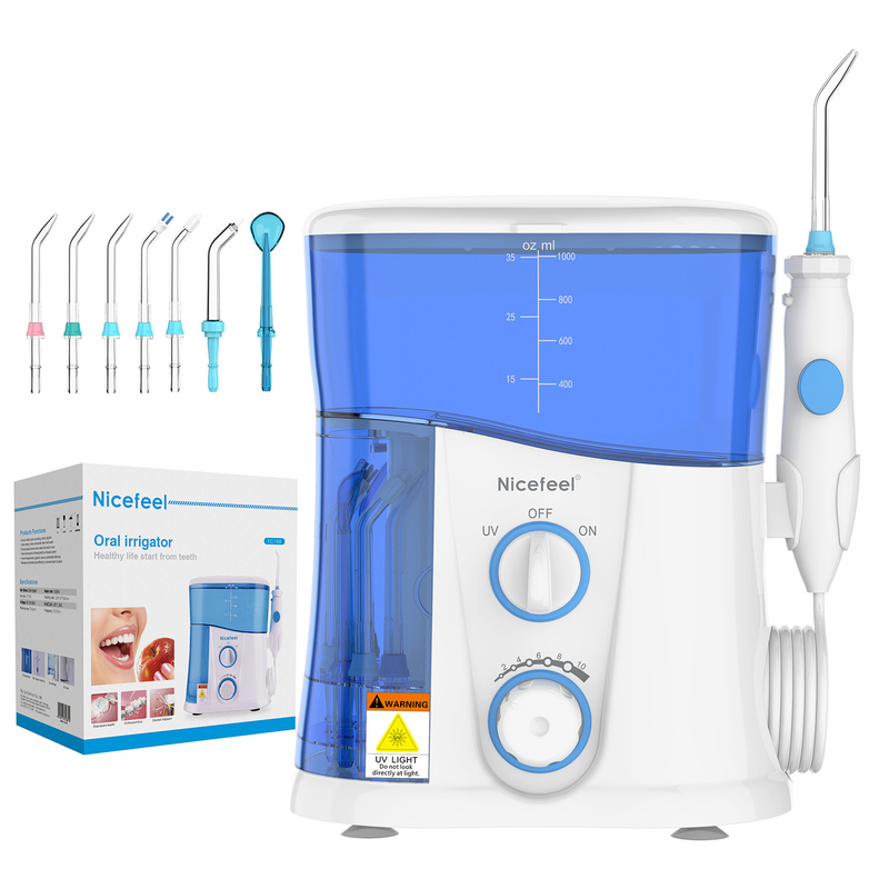 Akülü Diş Oral Irrigator Su Flosser 1000ml Su Deposu Kapasitesi