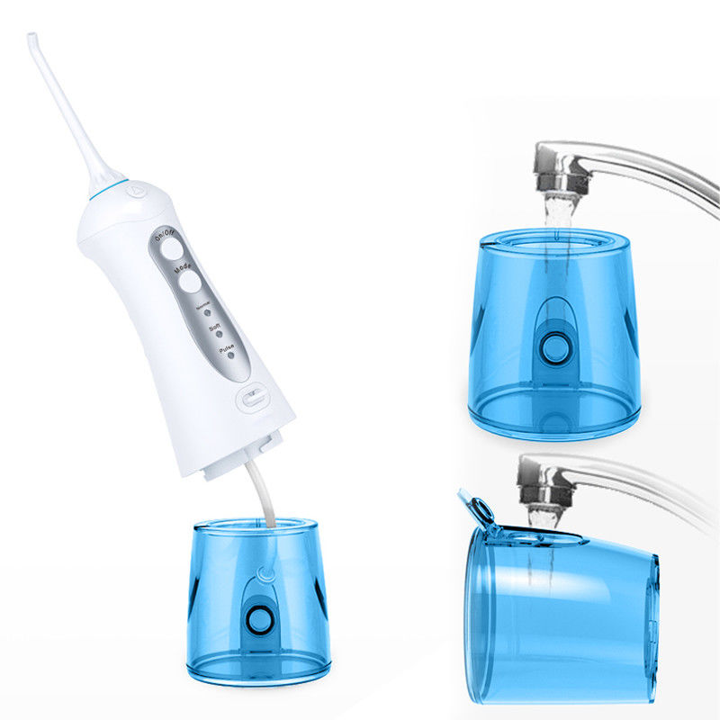 Su Flosser Kablosuz, 3 Modlu Taşınabilir Diş Temizleyici, Güçlü Temizleme, 300ML Su Deposu, IPX7 Su Geçirmez