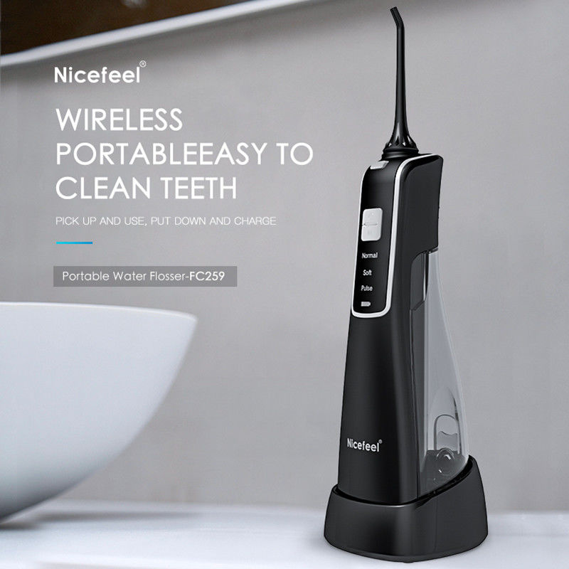 Taşınabilir Kablosuz Şarjlı Su Flosser, Oral Irrigator Diş Temizleme Sakız Masajı (IPX7 Su Geçirmez/3 Modeller)