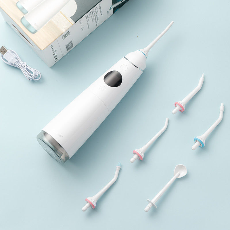 Elektrikli Şarj Edilebilir DIY Su Flosser Masaj Diş Etleri Akülü Oral Irrigator