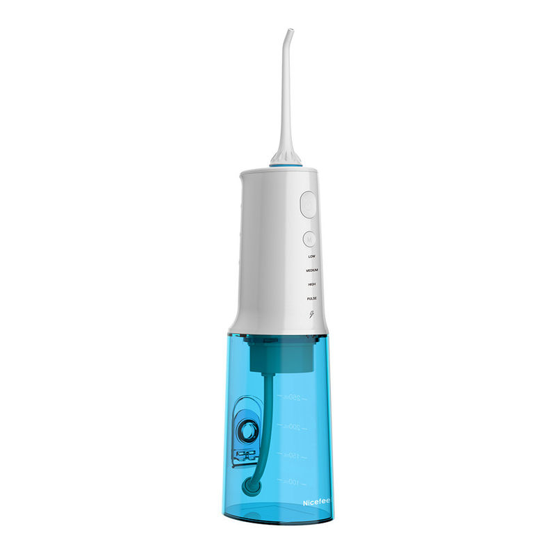 Yüksek Basınçlı 110psi Nicefeel Kablosuz Su Flosser Su Jeti Diş Pensesinde