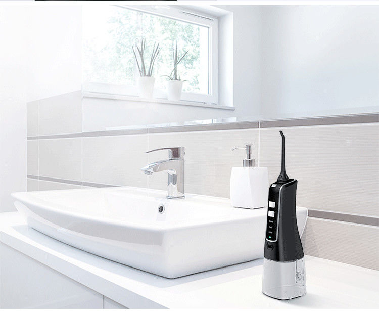 Nicefeel FC256 Oral Irrigator Akülü Su Flosser Taşınabilir 300ml Tank