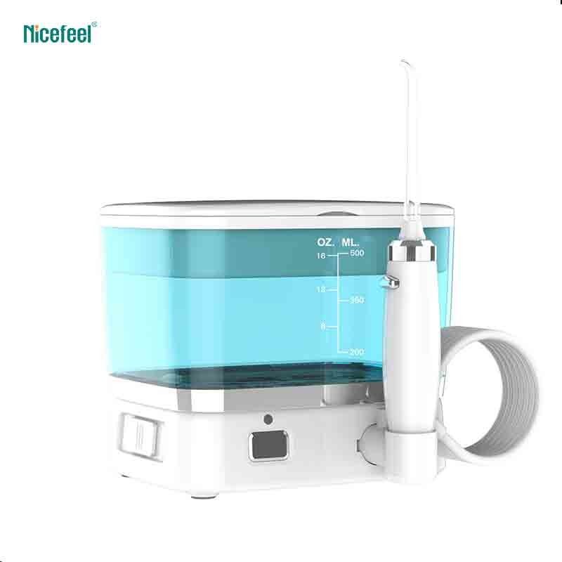 500ml Su Depolu Taşınabilir Nicefeel Akülü Şarj Edilebilir Su Flosser