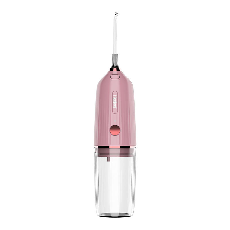 Oral Sağlıklı 130ml Mini Su Flosser Oral Sulama Cihazı 1.5H Şarj Süresi