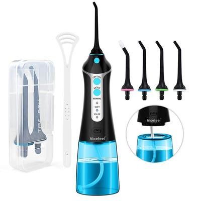 Elektrikli FC159 Nicefeel Akülü Su Flosser Oral Irrigator 3 Çalışma Modu