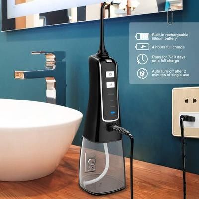 Anti Skid Nicefeel Oral Irrigator Ayrılabilir Su Deposu 0.8mm Su Sütunu
