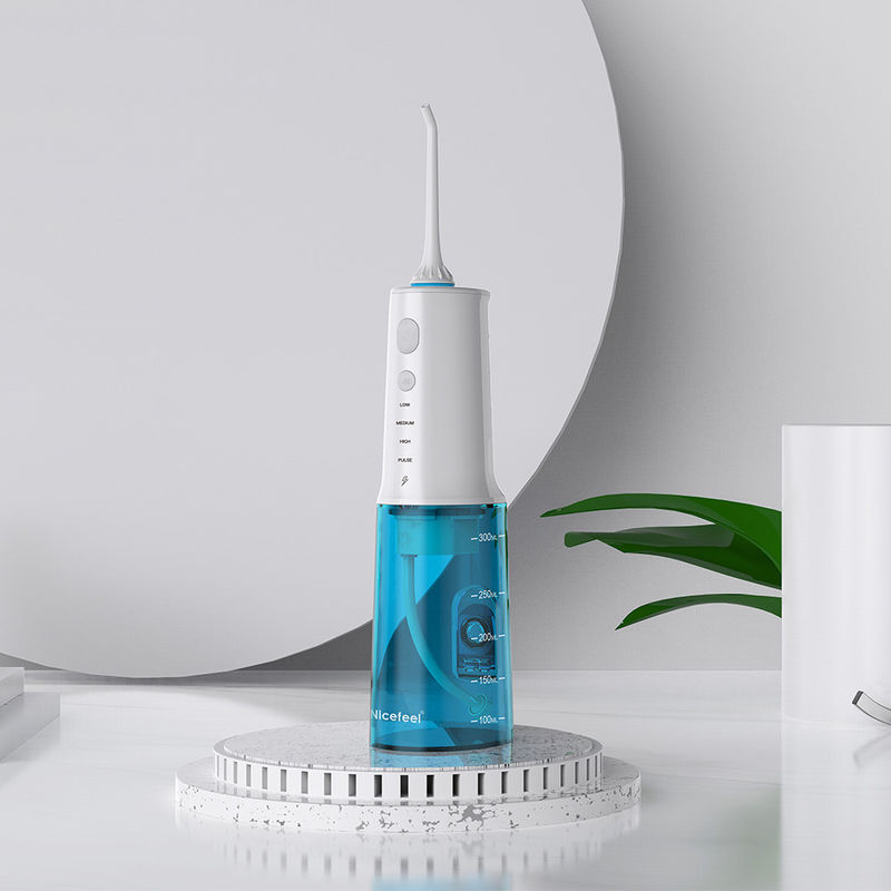 Seyahat İçin En İyi Elektrikli Flosser Nicefeel Akülü Su Flosser IPX7 1900 mAh Pil