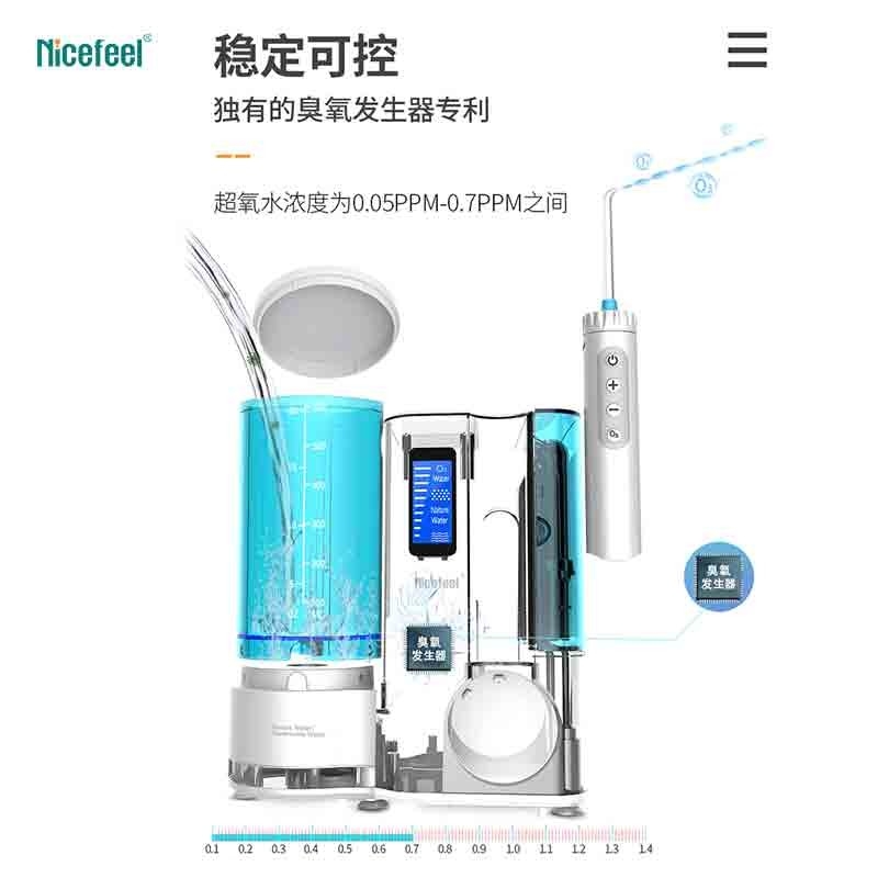 Günlük Ağız Bakımı için 600ml Tank Tezgah Nicefeel Oral Irrigator